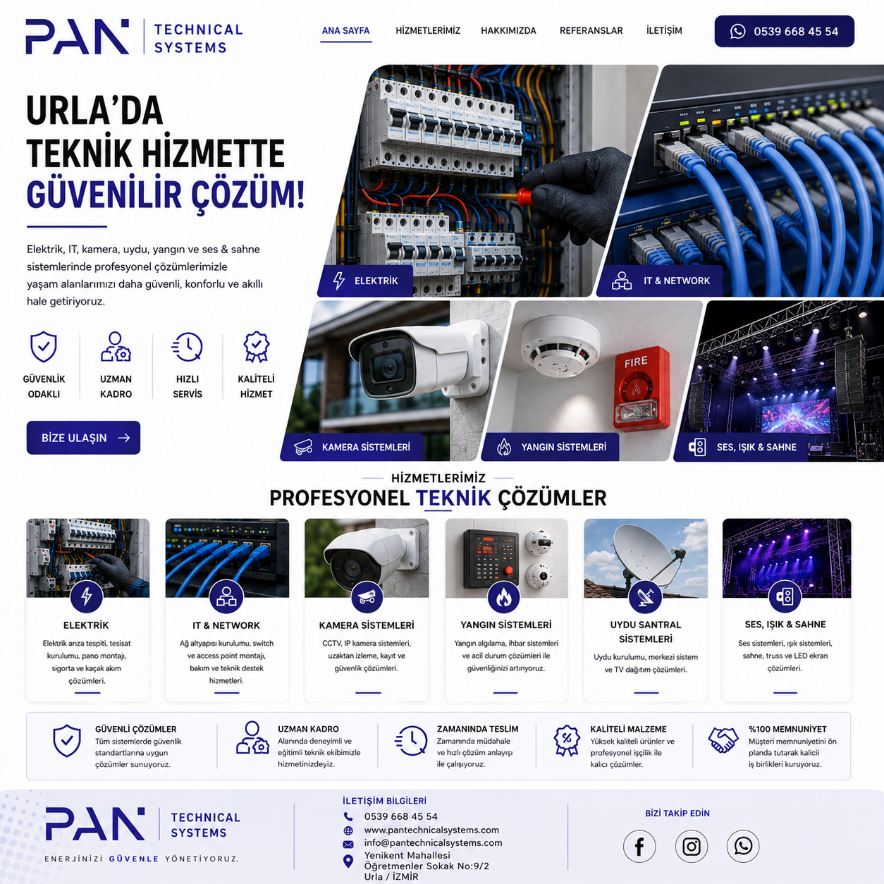 Pan Technical Systems - Çeşme Teknik Hizmet